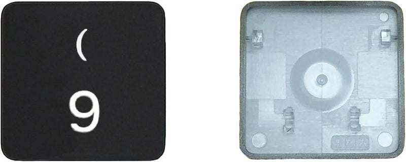GRMTRV Replacement Individual Key Cap Hinge for MacBook Air 13'' 15'' M3 M4 A3113 A3114 A3240 A3241, 14'' 16'' Pro/Max M4 A3185 A3186 A3401 A3112 A3403 2024-2025 (9) - Image 2